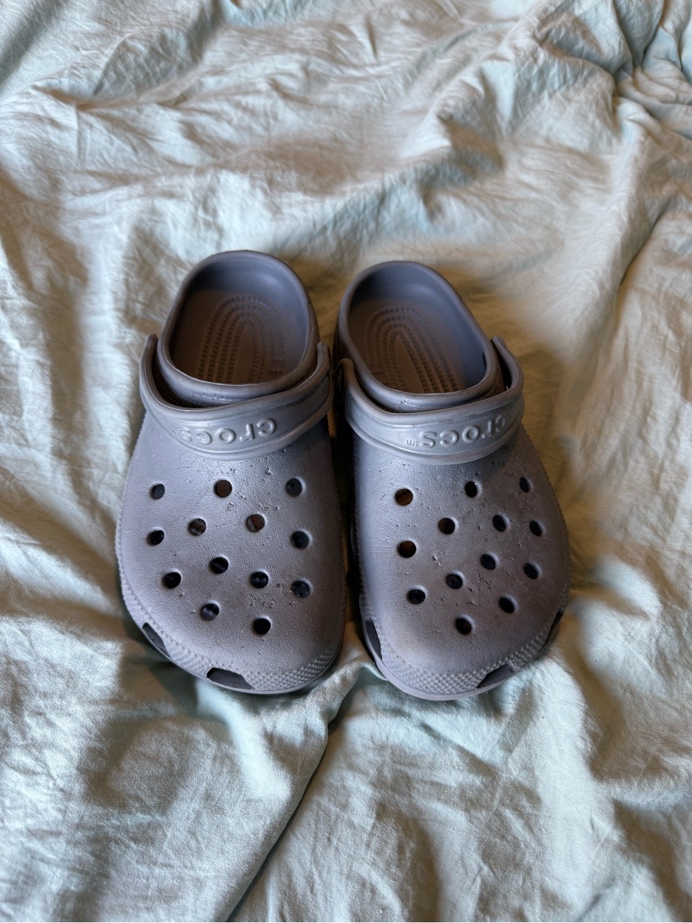 CROCS Kids Classic Clog in Gray